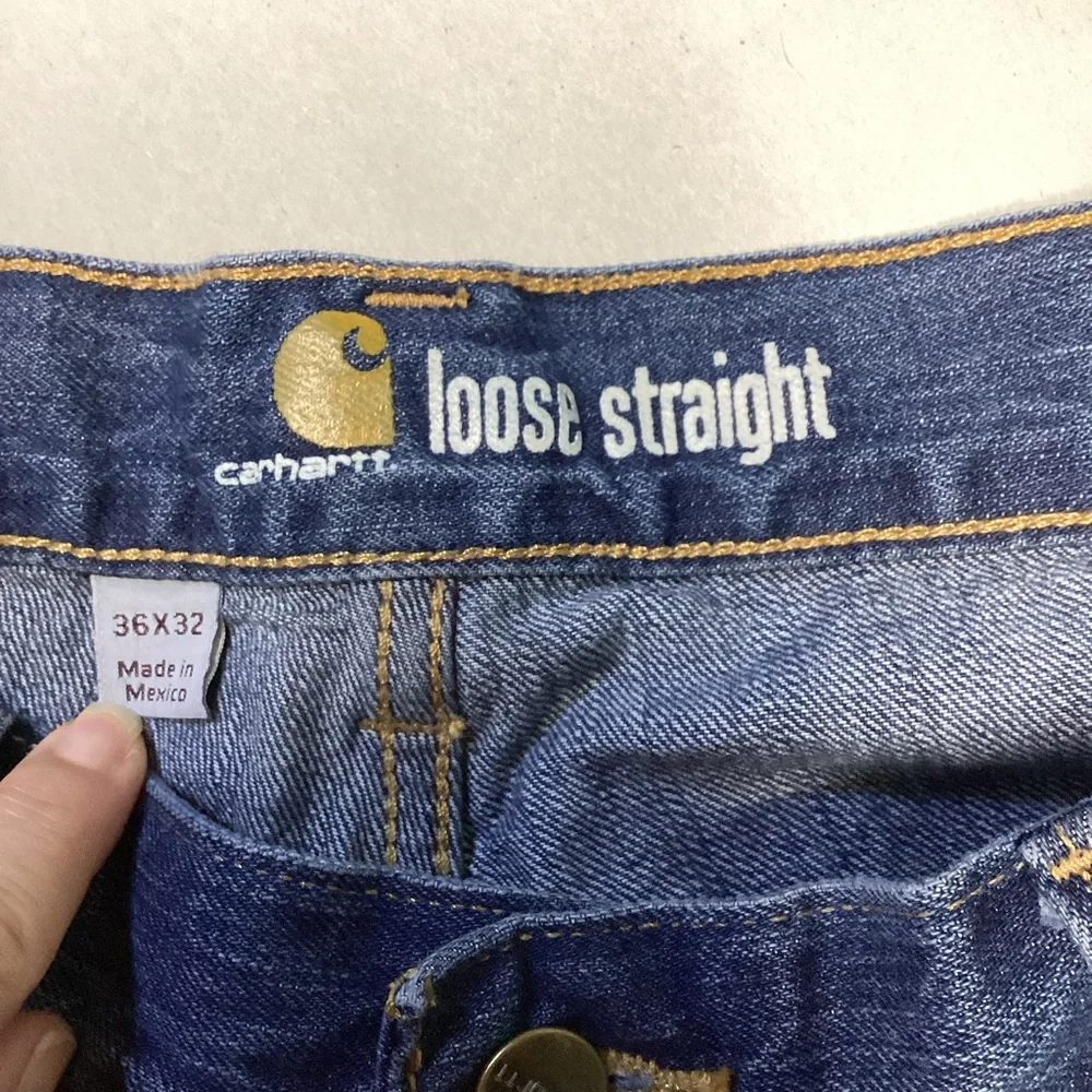 Carhartt Mens “Loose Striaght” Jeans